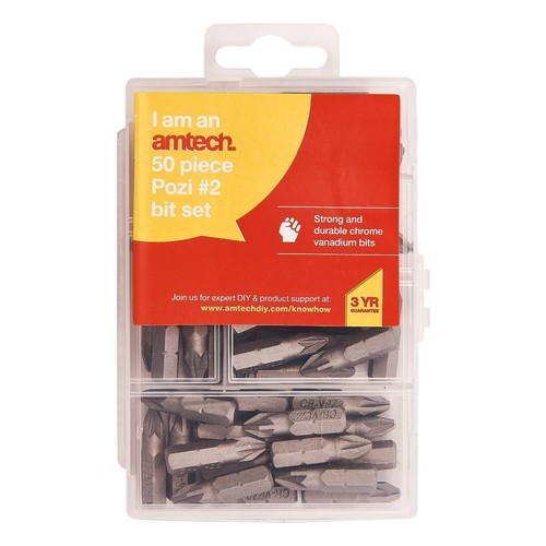 Piece pozi screwdriver - 50,