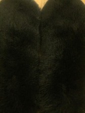 1 Pair Genuine Sheepskin insoles for sheepskin boots Sz 5/6 Black/Navy