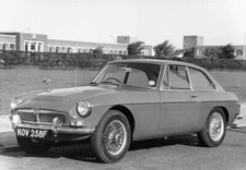The new MGC GT sports car from