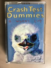 Crash Test Dummies - A Worms Life - Tape Cassette Album - Tested