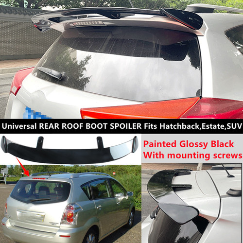 Universal glossy black rear - universal,