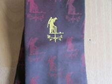 Lords Cricket Ground Clubhouse Weather Vain NSEW Motif Tie by Dave Mackay