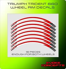 Triumph Trident 660 - Wheel Rim Decals