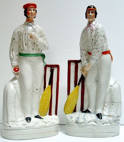 Staffordshire china pair - china, of