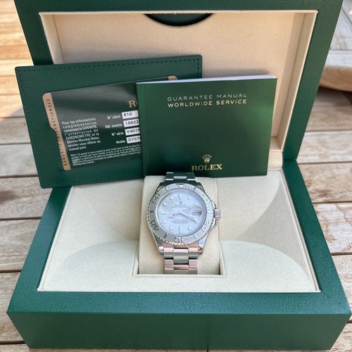 Rolex yacht master silver - rolex,
