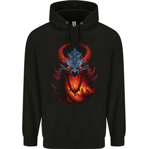 Fantasy fire dragon mens - fantasy,