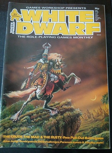 White dwarf roleplaying - white,