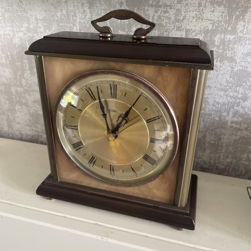 Vintage metamec mantle clock - metamec,