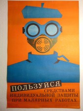 Original Safety Warning Poster