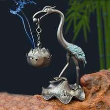 Crane Incense Burner Holder