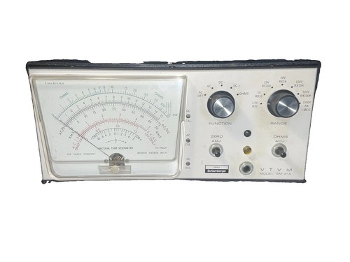 Vintage heathkit 21a vtvm - heathkit, sm-21a
