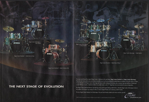 2001 2pg print yamaha - print, ad