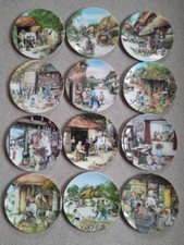 1990-92 Full Set of 12 Royal Doulton OLD COUNTRY CRAFTS Collectors Plates