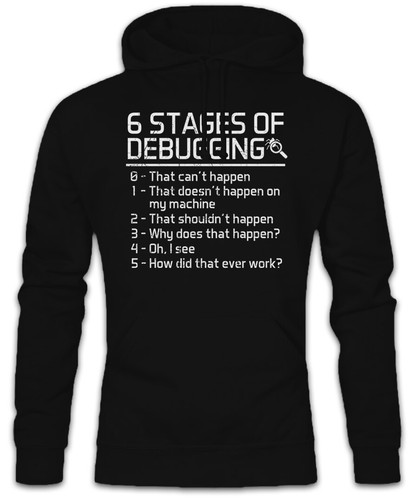 Stages debugging hoodie - debugging,