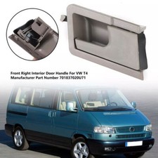 Grey Interior Door Handle Right Driver Side fit for VW Transporter T4 Caravelle
