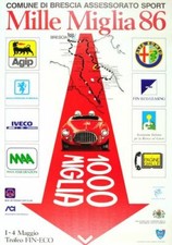 Vintage 1986 Mille Miglia