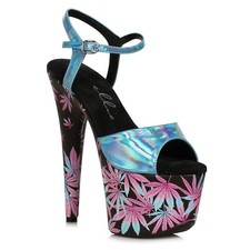 Pink Black Platforms Weed