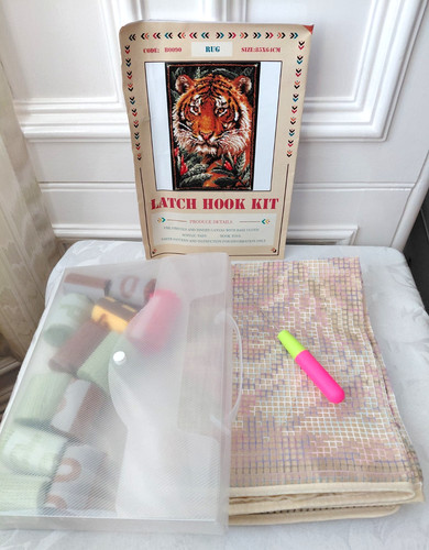Latch hook rug - kit,, home