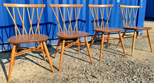 Vintage 4 Ercol Latticed