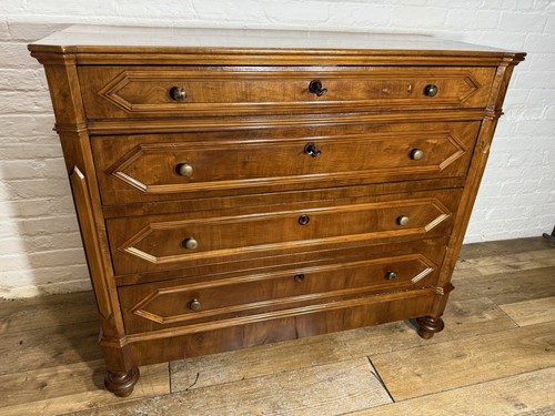 Antique mahogany chest - chest, of