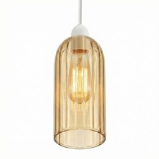 Modern  Amber Glass Shade