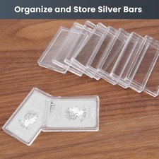 10-50 Pcs 1 Oz Silver Bar