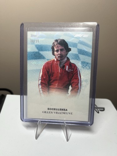 Gilles villeneuve topps - gilles,