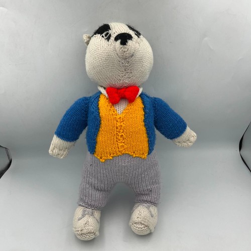 Handmade knitted toy bill - handmade,
