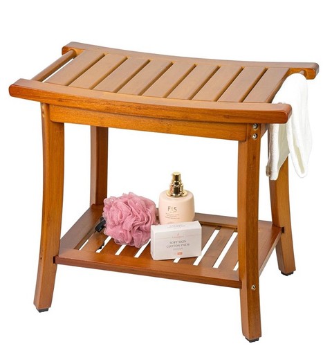Utopike bamboo shower seat - utopike,