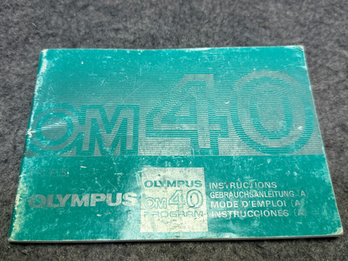 Olympus om40 program - om40,