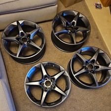 Vauxhall 18 Penta Alloys NEW x4 ronal 5 x 110 VXR SRI GSI   225 40 18 gunmetal