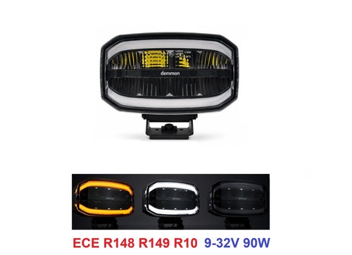 24v jumbo led fog - 24v, 10"