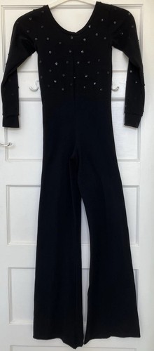 Harlequin black dance catsuit - dance,