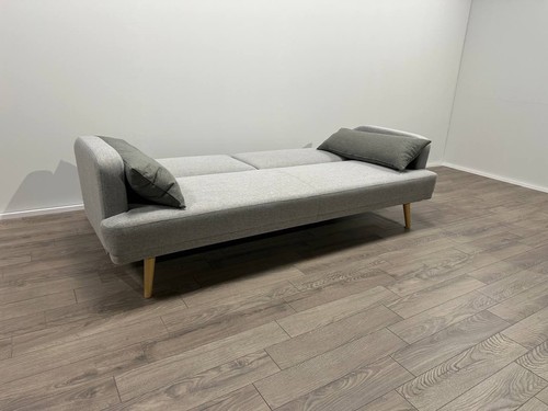 Andy grey fabric - grey, seater