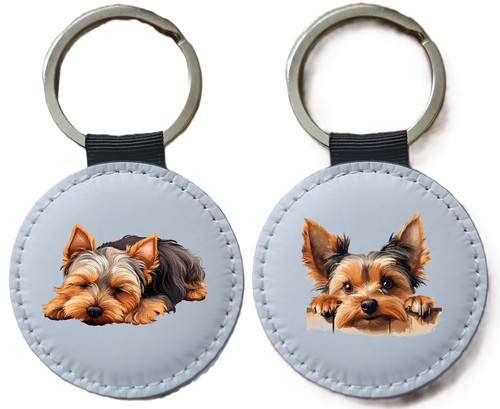 Yorkshire terrier keyring - yorkshire,