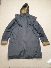 Oxford Blue Countryside Coat Ladies Rain Dogs Walking Coat Size 10 Navy Blue