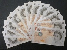 £10 Banknotes Darwin Lowther