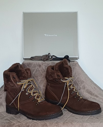 Ladies tamaris brown leather - ladies,