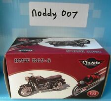 Atlas Classic Motorbikes - BMW R69 S.  Boxed. 1 24 scale.