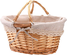 Wicker Picnic Basket, Large