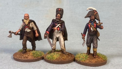 28mm napoleonic miniatures - miniatures, x3
