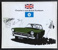 CHRYSLER SUNBEAM ALPINE USA