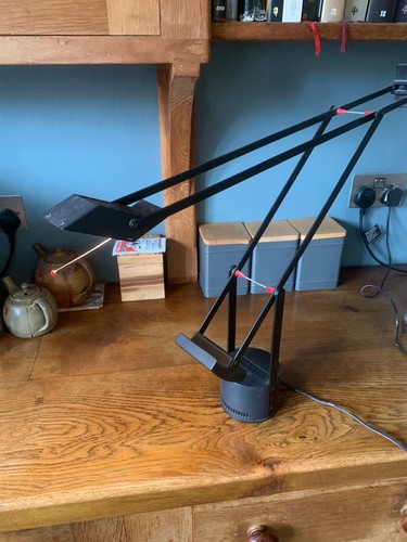 Tizio artemide black desk lamp - tizio,