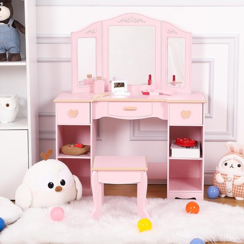 Kids dressing table wooden - kids,