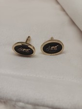 Vintage Gold Tone Car