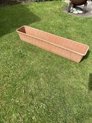 Plastic garden planting - garden,