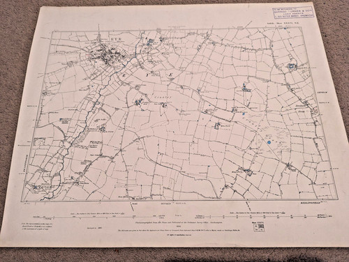 1890 1st edition - 1st, map