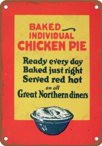 Metal sign great northern - metal,