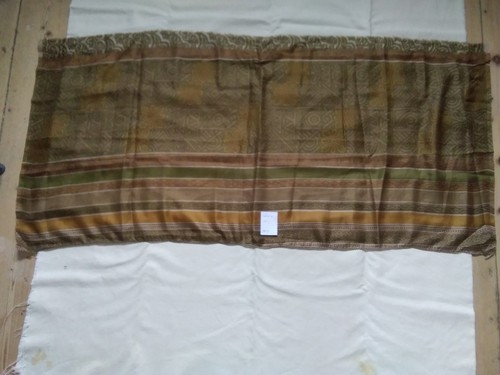 Silk offcut from - , genuine