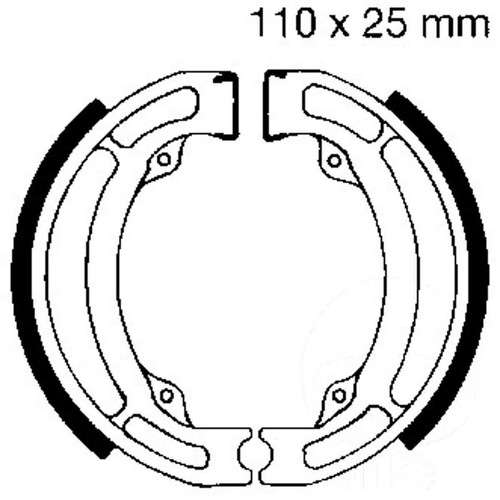 Brake hangers with - hangers, springs